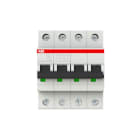ABB - S200 Disjoncteur modulaire- 4P - 3A - Cbe K - 6000A/10kA (4 modules)-peignable