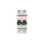 ABB - S200 Disjoncteur modulaire - 2P - 6A - Cbe Z - 6000A/10kA (2 modules)-peignable