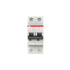 ABB - S200 Disjoncteur modulaire - 2P - 50A - Cbe Z -6000A/10kA (2 modules)-peignable