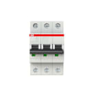 ABB - S200 Disjoncteur modulaire - 3P - 50A - Cbe Z -6000A/10kA (3 modules)-peignable