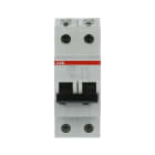 ABB - S200M Disjoncteur modulaire- 2P - 0,5A-Cbe C -10000A/15kA (2 modules)-peignable