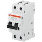 ABB - S200M Disjoncteur modulaire- 2P - 16A - Cbe D -10000A/15kA (2 modules)-peignable