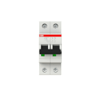 ABB - S200M Disjoncteur modulaire- 2P - 20A - Cbe D -10000A/15kA (2 modules)-peignable
