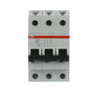 ABB - S200M Disjoncteur modulaire- 3P - 16A - Cbe B -10000A/15kA (3 modules)-peignable