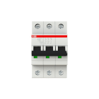 ABB - S200M Disjoncteur modulaire- 3P - 20A - Cbe B -10000A/15kA (3 modules)-peignable