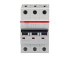 ABB - S200M Disjoncteur modulaire- 3P - 25A - Cbe C -10000A/15kA (3 modules)-peignable