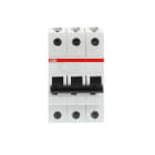 ABB - S200M Disjoncteur modulaire- 3P - 1A - Cbe D -10000A/15kA (3 modules)-peignable