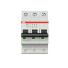 ABB - S200M Disjoncteur modulaire- 3P - 13A - Cbe D -10000A/15kA (3 modules)-peignable