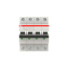 ABB - S200M Disjoncteur modulaire- 4P - 6A - Cbe D -10000A/15kA (4 modules)-peignable