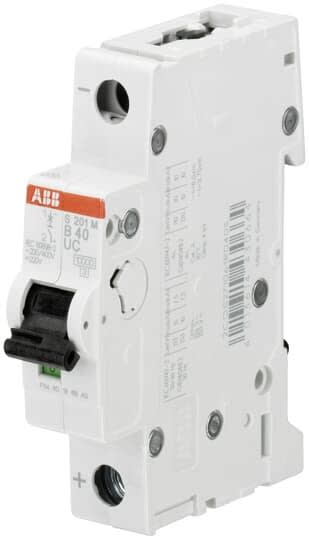 ABB - Disjoncteur 1P S201MUC B 50A - 10 KA