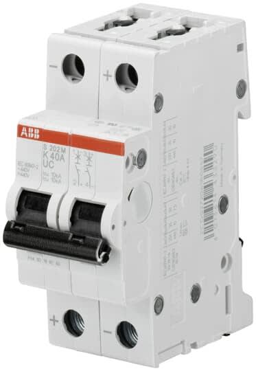 ABB - Disjoncteur DC (S202MUC) 2P 10KA 440VDC Z-10A