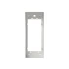 ABB - Visière + cadre montage saillie platine alu 1 colonne 4 modules