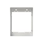 ABB - Visière + cadre montage saillie platine alu 2 colonnes 4 modules