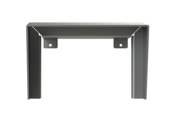 ABB - Visière 1 module encastrée aluminium