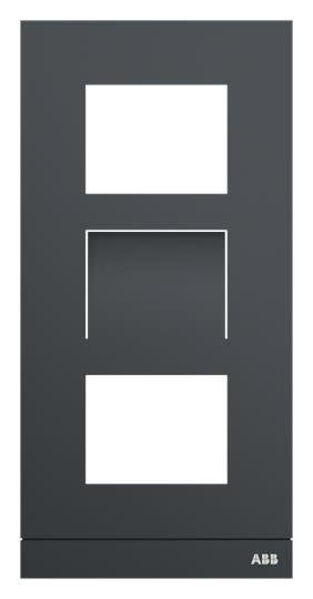 ABB - Platine 1/3 vidéo anthracite