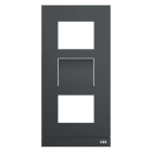 ABB - Platine 1/3 vidéo anthracite