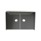 ABB - Visière 1 module saillie aluminium