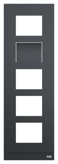 ABB - Platine 1/5 vidéo anthracite