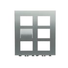 ABB - Platine 2/3 audio/vidéo aluminium