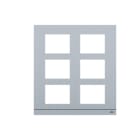 ABB - Platine 2/3 audio aluminium