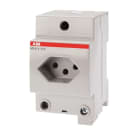 ABB - M1011T13 - Prise de courant modulaire -Norme SEV 2011 Suisse- 2P+T -10A-250VAC