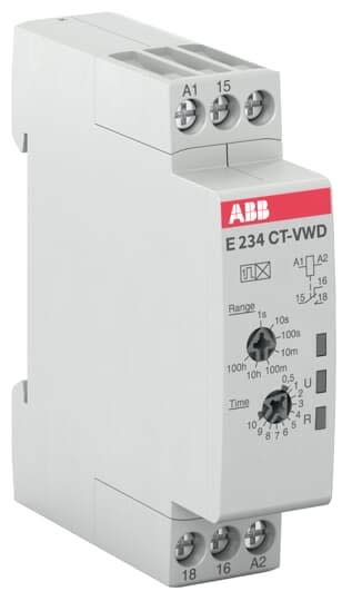 ABB - Relais Temporise Fonction Ew E234ct-Vwd
