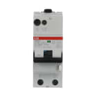 ABB - DS201L Disjoncteur Différentiel - 1P+N - 10A - Cbe C - 4500A/6kA-30mA-Type AC