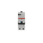 ABB - DS201 Disjoncteur Différentiel - 1P+N - 6A - Cbe C - 6000A/10kA-30mA-Type AC