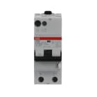 ABB - DS201 Disjoncteur Différentiel - 1P+N - 25A - Cbe C - 6000A/10kA-30mA-Type AC