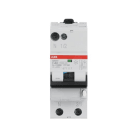 ABB - DS201 Disjoncteur Différentiel - 1P+N - 40A - Cbe C - 6000A/10kA-30mA-Type AC