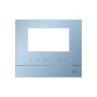 ABB - Welcome M Face Avant pour Ecran 4.3-Bleu