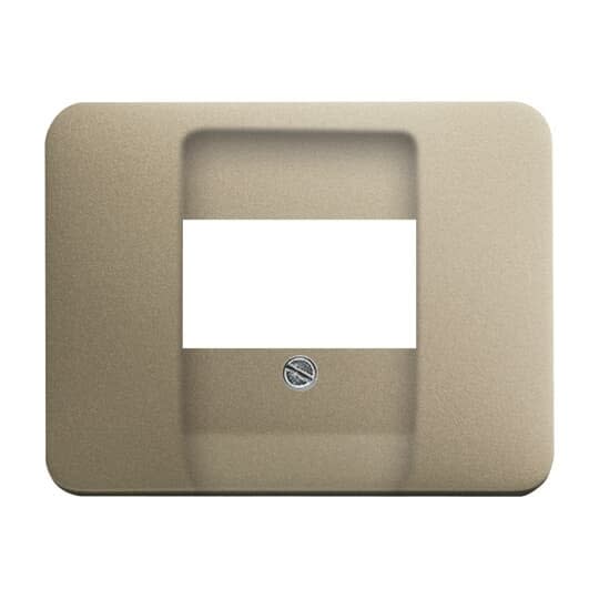 ABB - Enjoliveur Simple Rj45 Alpha-Palladium