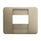 ABB - Enjoliveur Simple Rj45 Alpha-Palladium