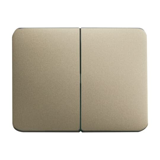 ABB - Enjoliveur Interrupteur Double 260 Paladium