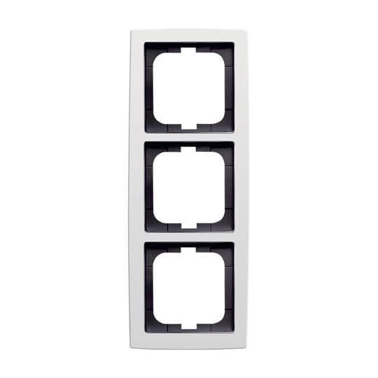 ABB - Cadre 3 Poussoirs Davos/Blanc Studio Solo