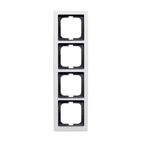 ABB - Cadre 4 Poussoirs Davos/Blanc Studio Solo