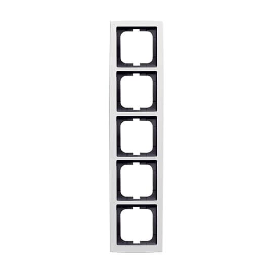ABB - Cadre 5 Poussoirs Davos/Blanc Studio Solo