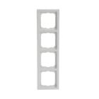 ABB - Cadre 4 Poussoirs Future Linear Davos/Blanc Studio