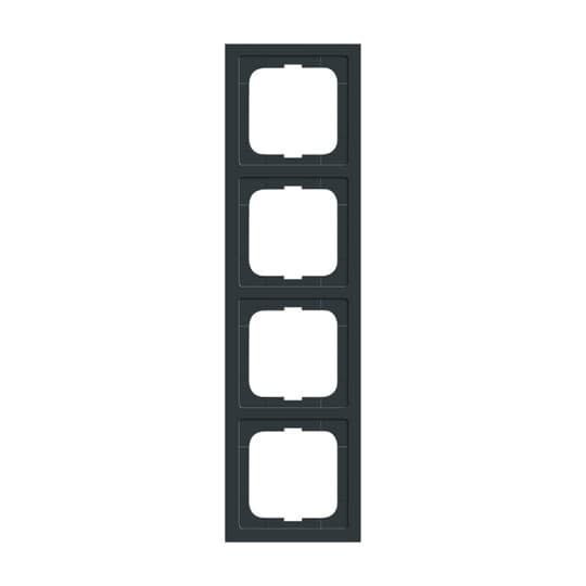 ABB - Cadre 4 Poussoirs Future Linear Anthracite