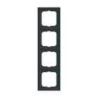 ABB - Cadre 4 Poussoirs Future Linear Anthracite