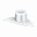 ABB - Entrée De Câble Pour Tuyaux Sans Filetage 54 Blanc Alpin