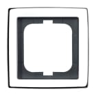 ABB - Cadre 1 Poussoir Chrome Brillant