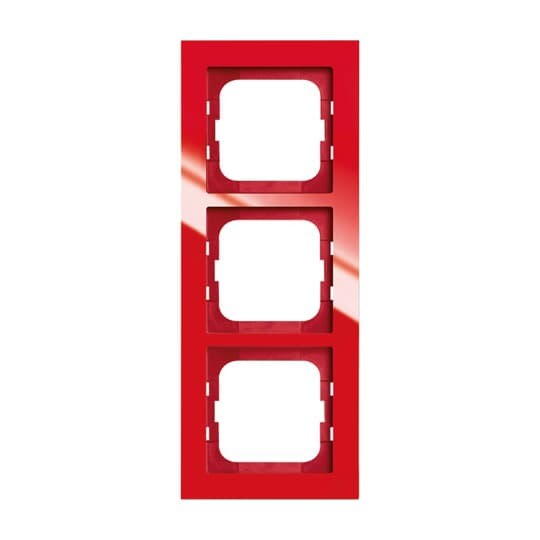 ABB - Cadre 3 Poussoirs Rouge