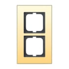 ABB - Cadre 2 Poussoirs Or