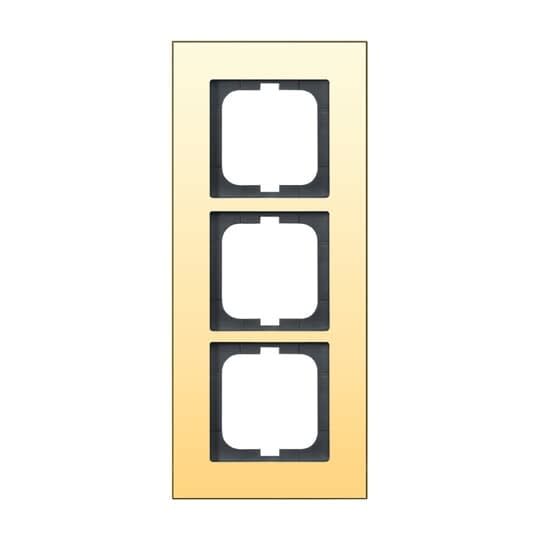 ABB - Cadre 3 Poussoirs Or