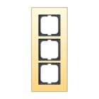 ABB - Cadre 3 Poussoirs Or