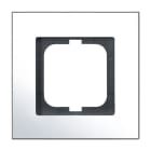 ABB - Cadre 1 Poussoir Chrome