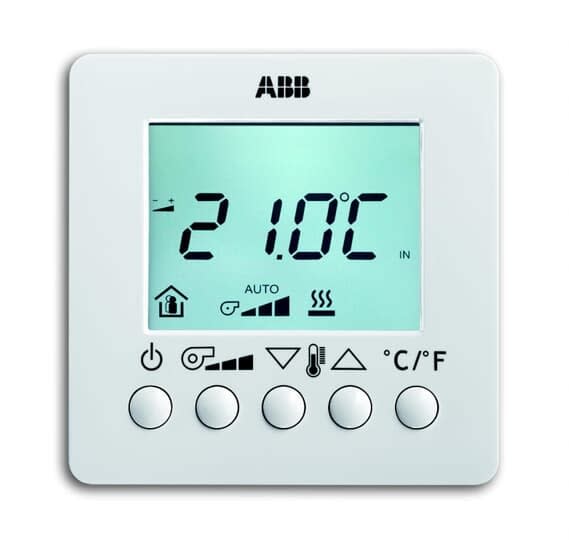 ABB - Therm. D'Ambiance V.C. Avec Lcd Me Davos Blanc Studio