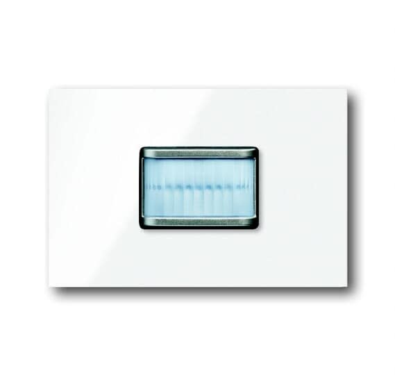 ABB - Détec. De Passage 180° Me Busch-Prion Blanc Studio Brillant