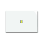 ABB - Commande Simple Busch-Prion Blanc Studio Brillant